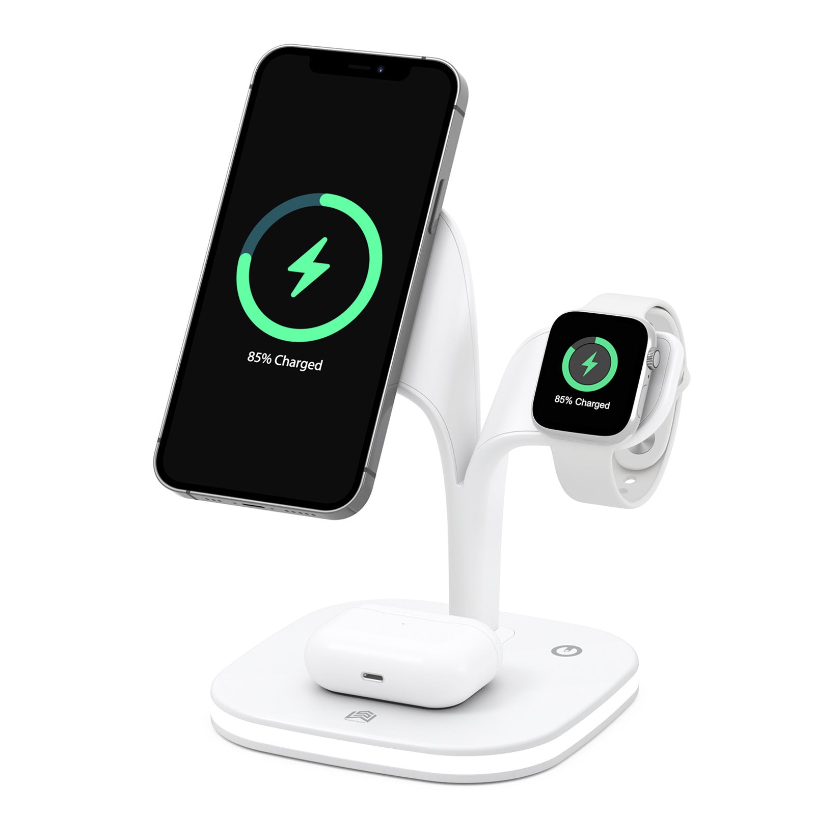 Phone Desktop Wireless Charger Watch Headphone Stand Phone Desktop Wireless Charger Watch Headphone Stand